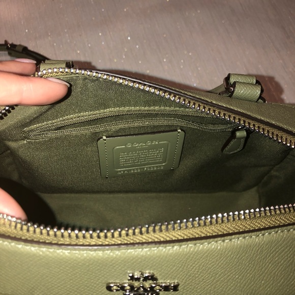 Coach Crossbody Mini Satchel ( Green ) - Picture 6 of 6